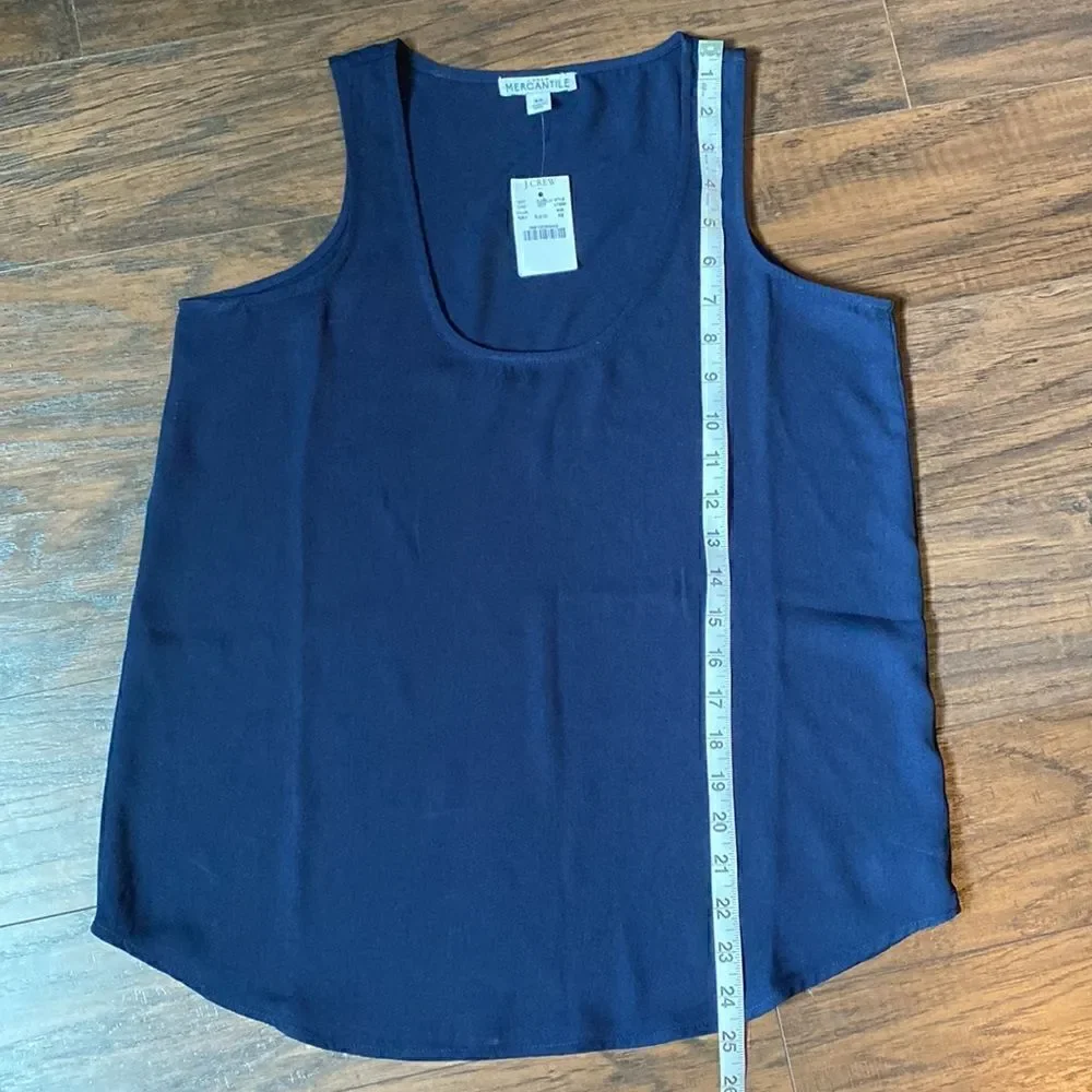 NWT - J. Crew Navy Blue Tank - Size XS
